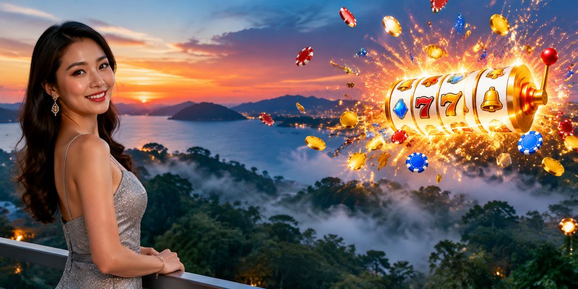 Permainan slot bergaya Melayu di Kota Kinabalu dengan suasana tradisional
