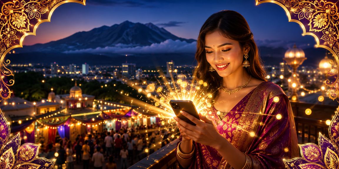 Pengalaman kasino mudah alih Sabah bergaya batik menggambarkan platform digital bertanggungjawab